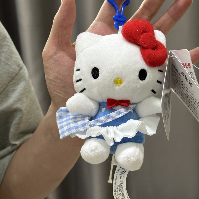 ハローキティバッグペンダントリトルシェフシリーズハローキティ人形ペンダントかわいい漫画人形キーホルダー|undefined