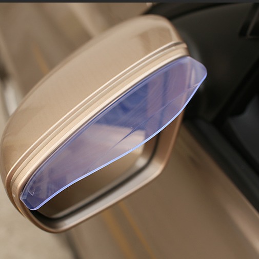 T suministros para automóviles espejo retrovisor cubierta de lluvia ceja de lluvia cubierta de lluvia ceja de lluvia (paquete de 2 piezas) bolsa opp
