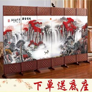Screen Folding Screen Hospital Partition Simple Folding Mobile Screen Living Room Partition Hotel Office Chinese Trade Factory