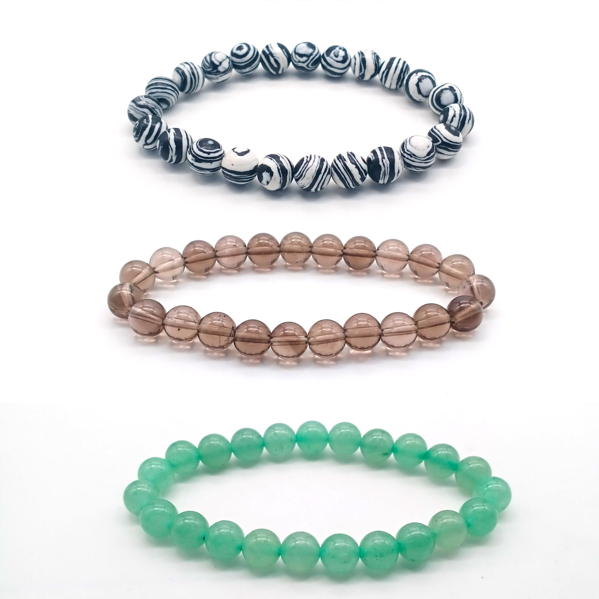 Ethnic Style Geometric natural stone Beaded Bracelets