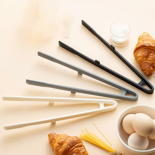 Kitchen anti-scalding bread clip high temperature resistant all-in-one with tripod silicone food clip food clip barbecue barbecue clip