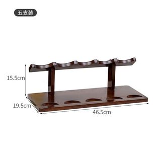 Rubber Wood Wine Cabinet Wine Rack Red Wine Display Rack Solid Wood Wine Rack Creative Simple Wine Bottle Shelf Ornaments for Home Use