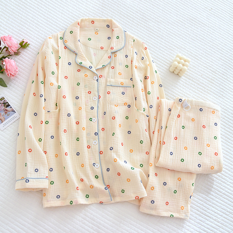 LYZイエロードーナツ-クレープ月着