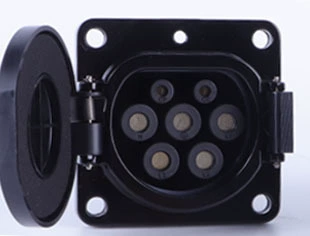7-Hole 7-pin electric vehicle charging EV şarj adapterləri - 7-hole-7-pin-three-phase