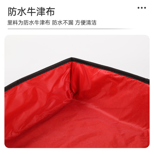 Wholesale foldable cat litter box dog toilet cross-border convenient and practical waterproof Oxford cloth cat litter box