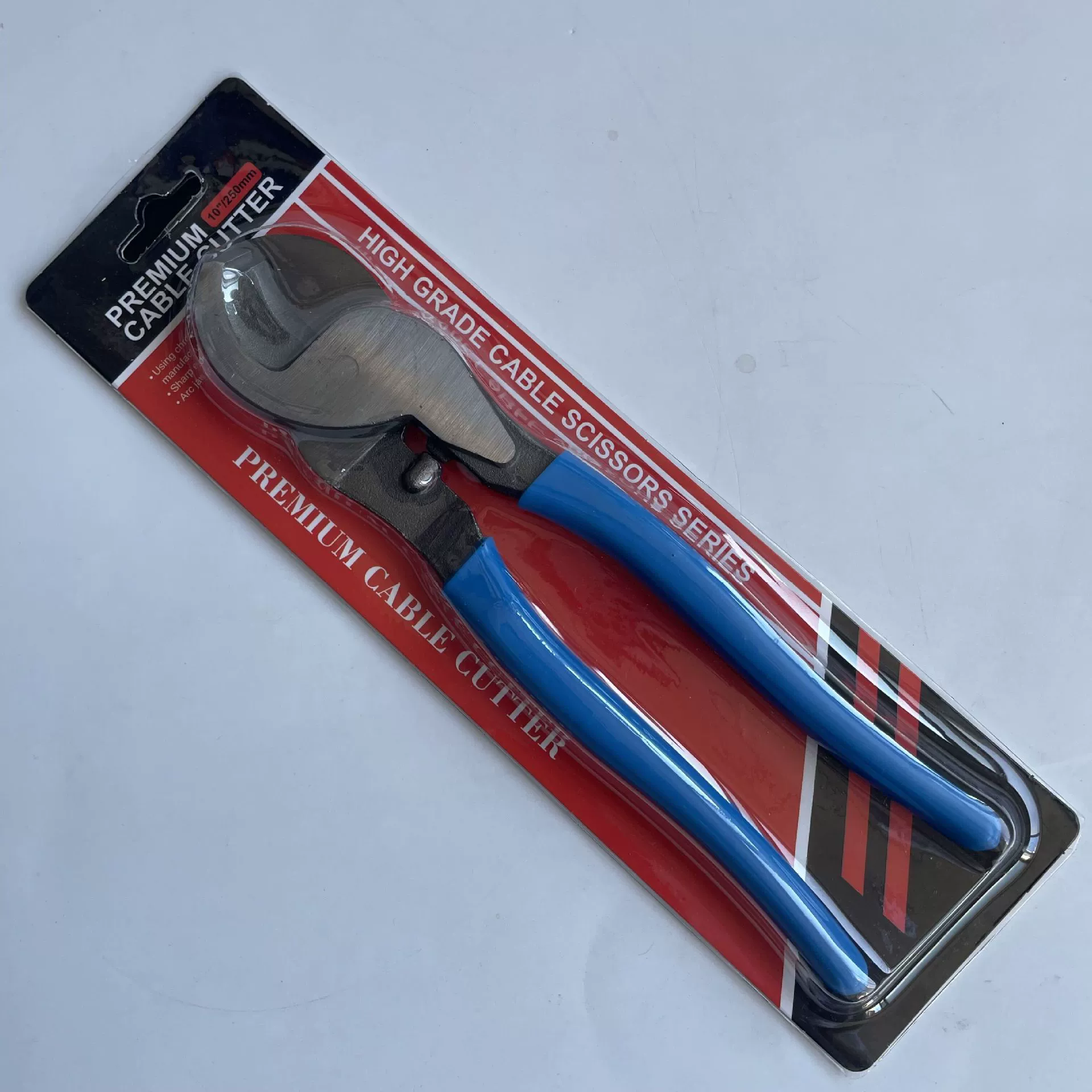 LK-60A Хромованадиевая сталь, медный алюминиевый кабельный резак, 10-дюймовые портативные плоскогубцы для резки проводов, изолированные электрические ножницы