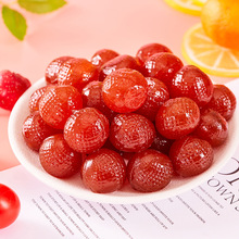 爆浆山楂球独立包装草莓秋梨味水果孕妇小零食办公室休闲食品儿