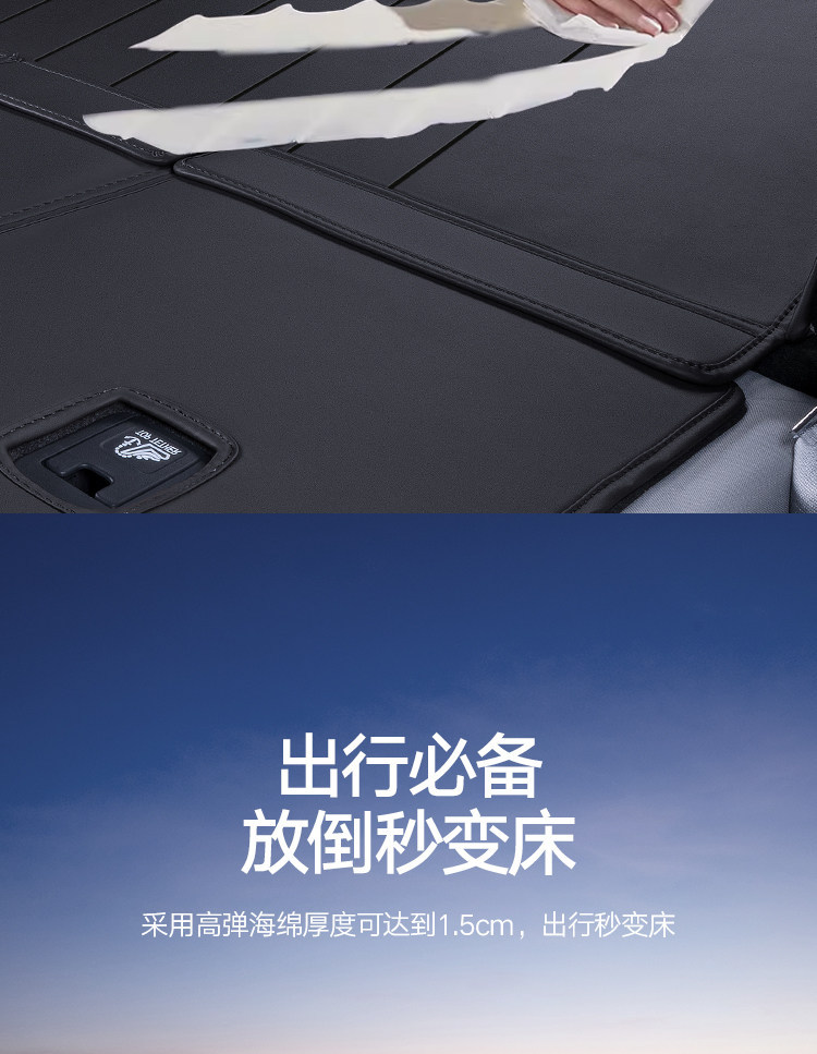 Suitable for 25 Models of Nio Et5T Es6 Ec6 Es8 Et7 Ec7 Trunk Mats, Full Coverage Car Trunk Mats