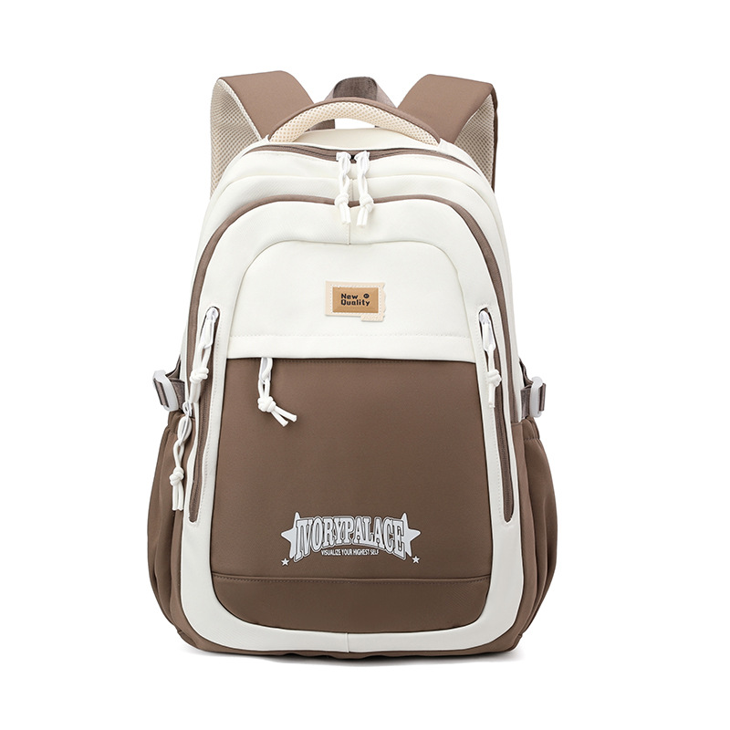 Mochila de pescado natural universitaria para mujeres lindas 3 - 6 grados de estudiantes primarios de alta capacidad de mochila de estudiantes de secundaria superior