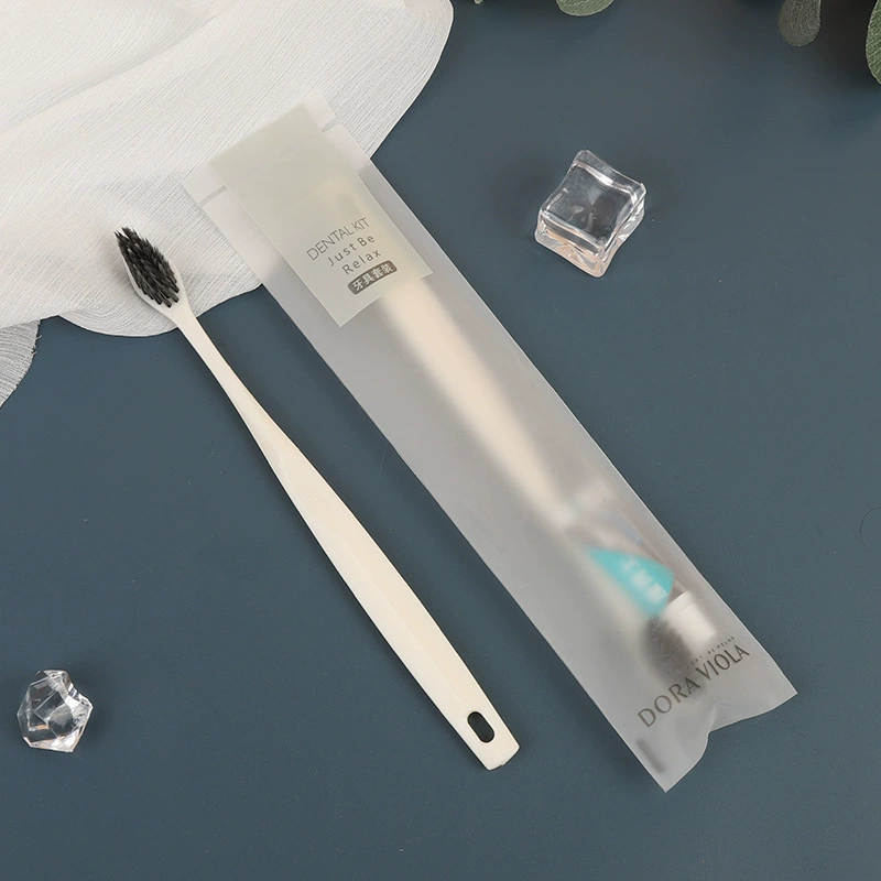  toothbrush for home use, toothpaste, medical razor, disposable brush for hotel, set