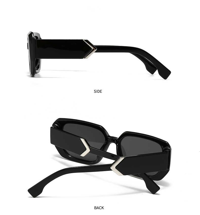 Square Sunglasses For Men And Women Modern Retro Decorative Frame_voghion.com