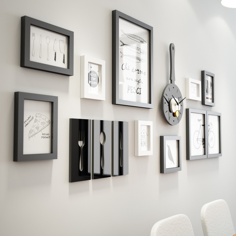 Polymer_2492 Nordic Photo Wall Simple Combination Photo Frame Restaurant Modern Decorative Painting Home Photo Exchange Polymer_2492 Nordic Photo Wall Simple Combination Photo Frame Restaurant Modern Decorative Painting Home Photo Exchange