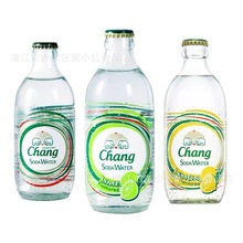 泰國進口CHANG大象牌蘇打水無糖0脂0卡運動健身氣泡水24瓶整箱裝