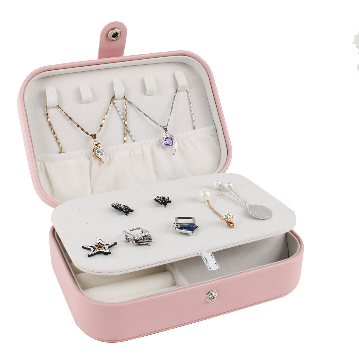 Simple Amazon Spot Jewelry Box Jewelry Ornament Storage Box Bracelet Ornament Ear Stud Mini Jewelry Storage Box
