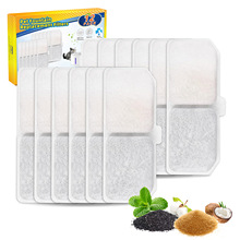 亚马逊跨境宠物饮水机滤芯过滤片外贸活性炭过滤棉工厂批发