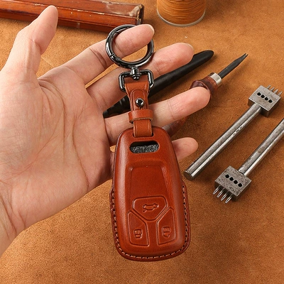 Audi A4L key cover — Car key bag
