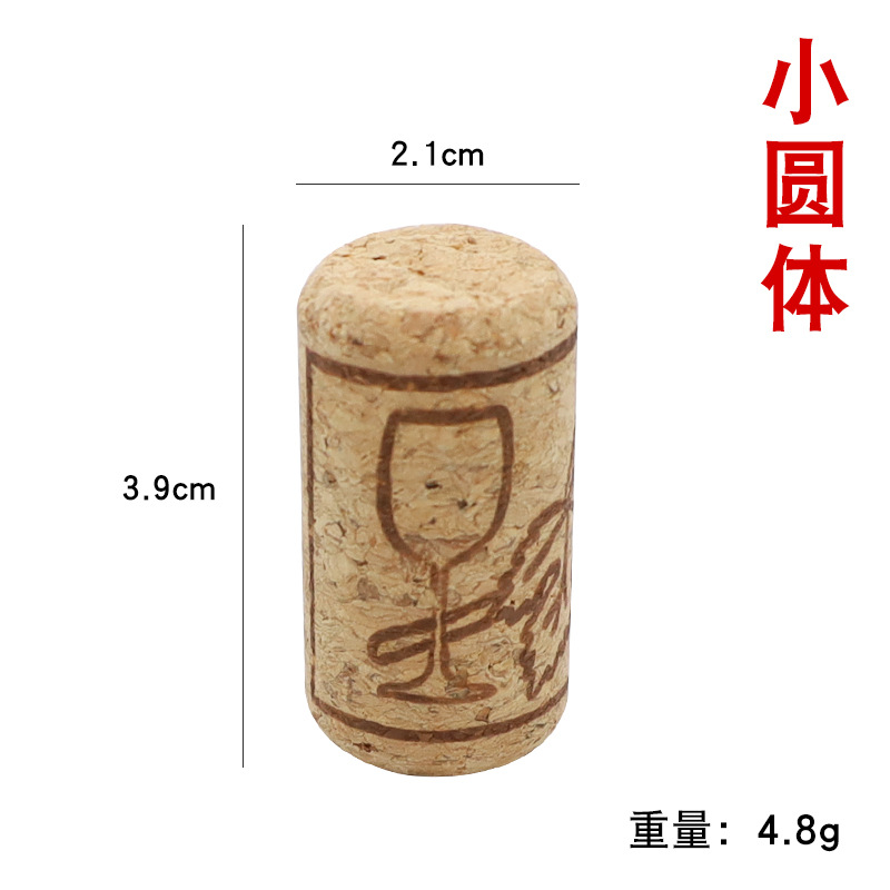 Tapón de vino tapón de champán tarro de almacenamiento tapón de vidrio tapón Natural Sintético de alta densidad