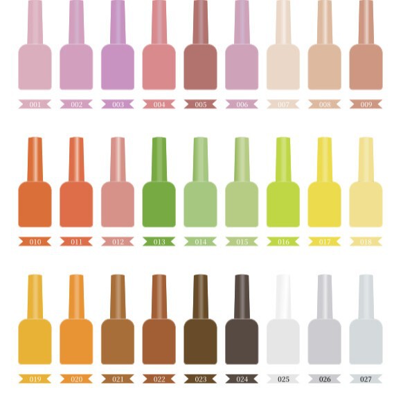 Cross-Border Factory Wholesale 96 Colors High Quality Nail Polish Glue Eu Standard Single Color Can Be Customized