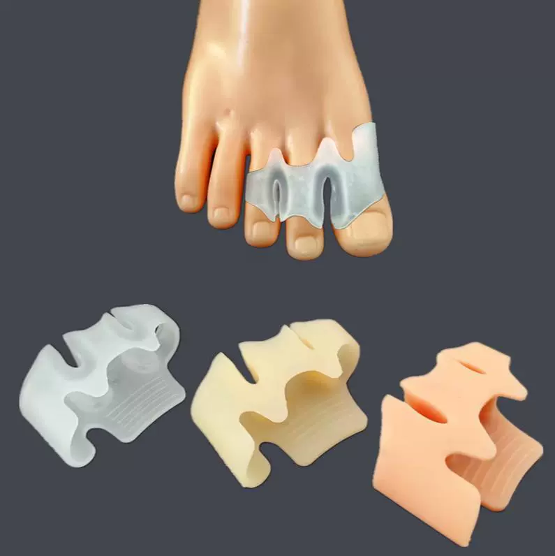 Сепаратор для пальцев ног SEBS, разделитель для большого пальца, клипса-разделитель для пальцев ног