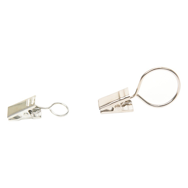 Curtain Clip Thickened Metal Serrated Entrainment Ring Clip Ring Curtain Clip Curtain Clip Curtain Hook Accessories