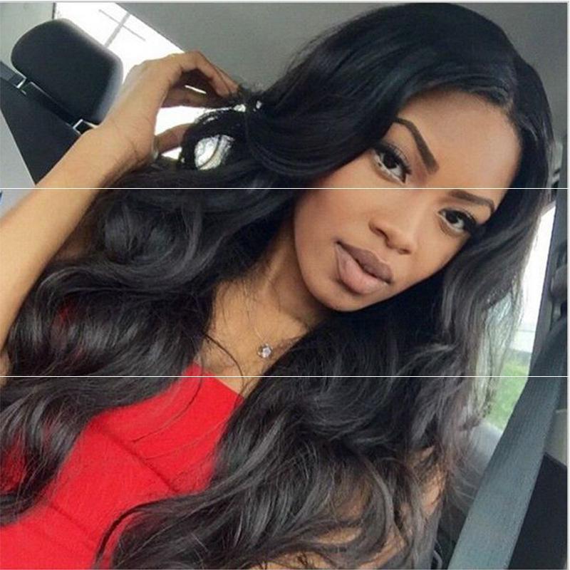 9A Brazilian frontal lace short human ha...