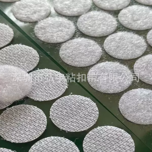 Factory packaging adhesive hook and loop round Velcro buckle with Amazon explosions quiet book 15mm paste buckle