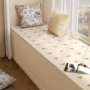 Simple Imitation Cashmere Four Seasons Bay Window Mat Household Waterproof Dirty-Resistant Bedroom Floor Mat Cool Anti-Slip Bedside Blanket in stock