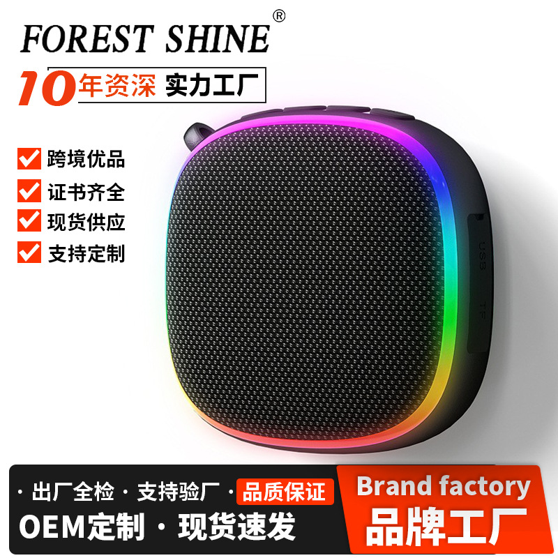 Nuevo altavoz Bluetooth doméstico transfronterizo inalámbrico mini mini pequeño sonido al aire libre subwoofer portátil de súper peso