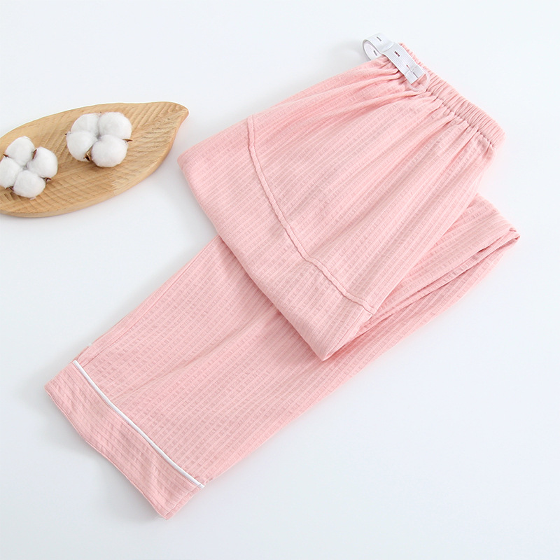 099-3 핑크 배 바지