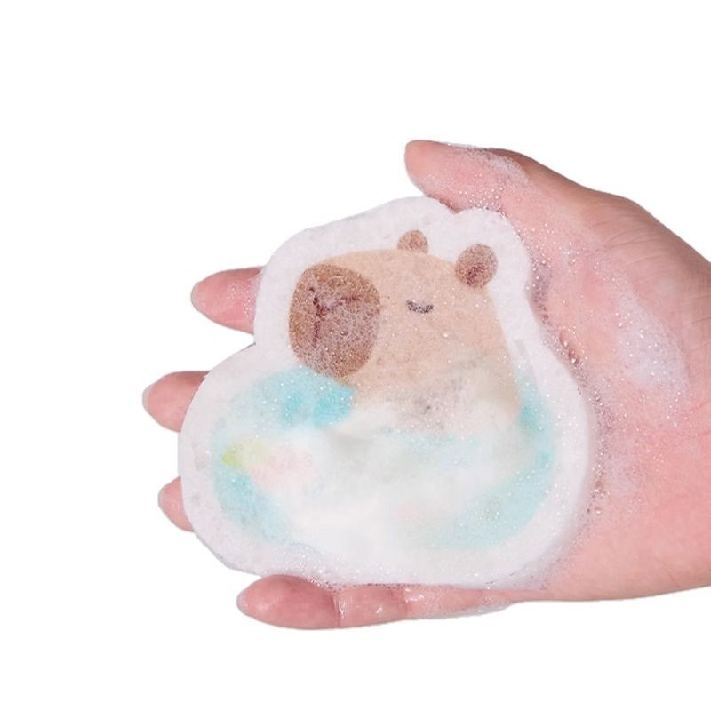 小怪獣の木の糊の綿の水たまりの安全環境保護の清潔な神器のスポンジは百の清潔な布の台所の台の上の吸水のマットを拭きます。|undefined