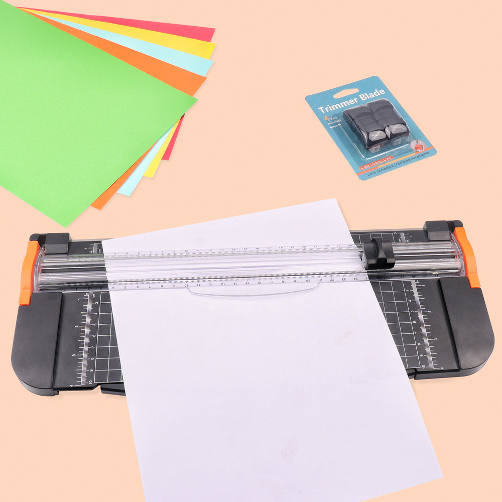 Cortador de papel de seguridad cuchilla de repuesto cortador de papel de corte invisible cabezal de corte cortador de papel de corte de dos vías conjunto de cabezales de corte