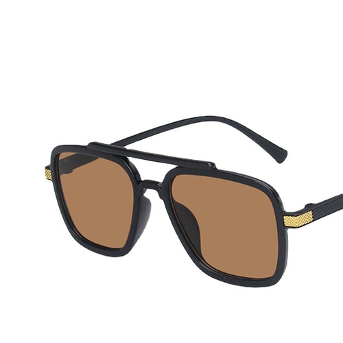 New Marvel Iron Man Doni Style Men's Large Frame Square Polarized Sunglasses with Blue Light Protection for Driving