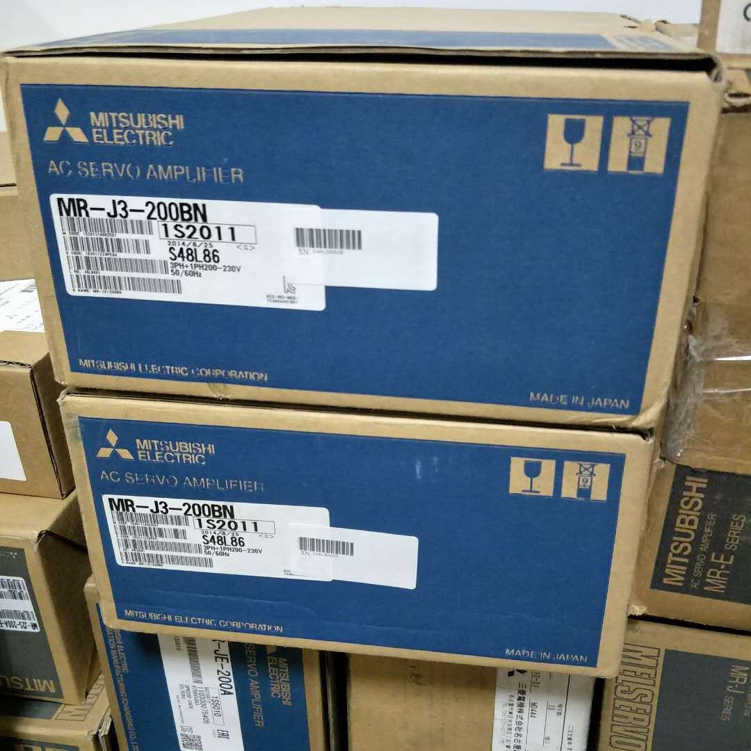 MR-J3-200BN MR-J3-200AN 伺服驱动器库存现货  质保一年购前询价