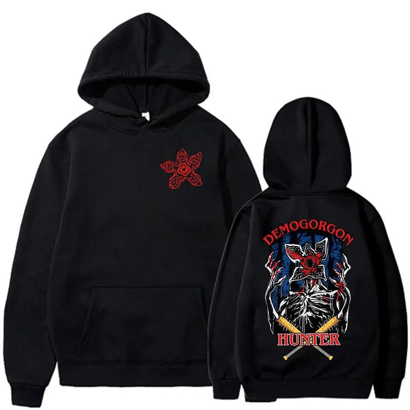 Edelman Demogorgon Hunter Costume Cannibal Flower Monster Graphic Hoodie for Men and Women Fashionable