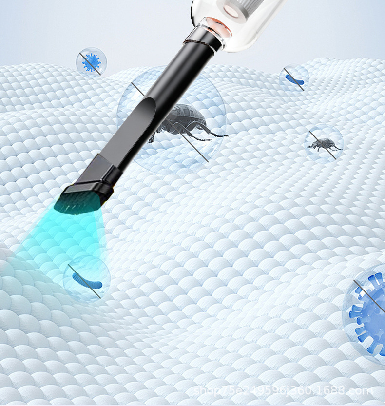 Cross-Border Car Wireless Mini Vacuum Cleaner, Portable Handheld High-Power Vacuum Cleaner for Home Use and Pet Cleaning