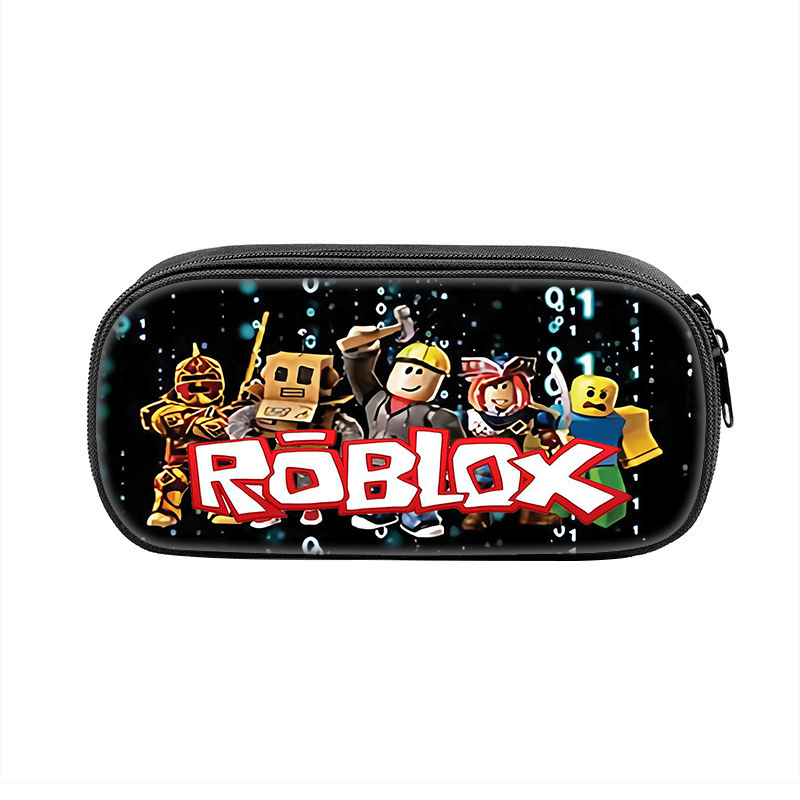 新品ファッション小中学生ペンポーチ男の子女の子robloxファッション漫画ペンポーチ大容量文房具ケース|undefined