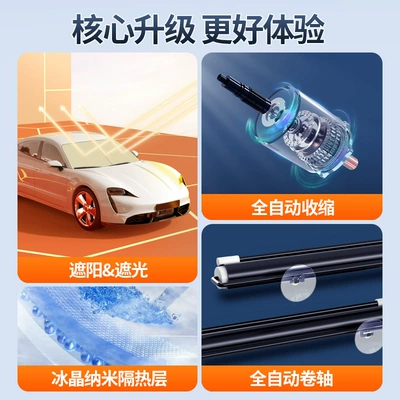 Sunshade, Automatic Retractable Front – Sun shade