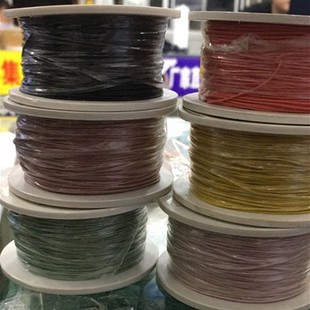 Teflon high temperature wire AF-1 silver plated high temperature wire 0.07 square pure copper soft high temperature resistant power cord