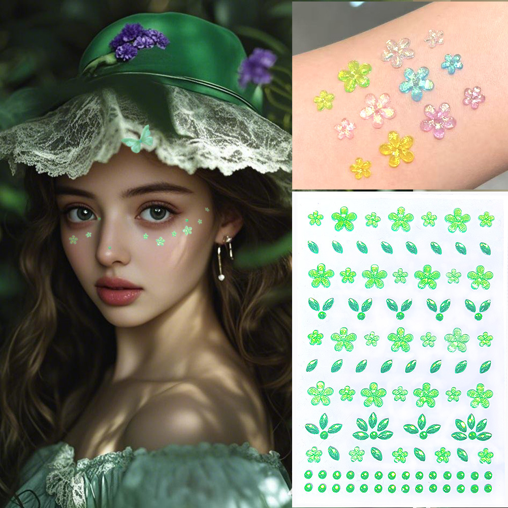 Camaleón Flor de cinco hojas | Verde