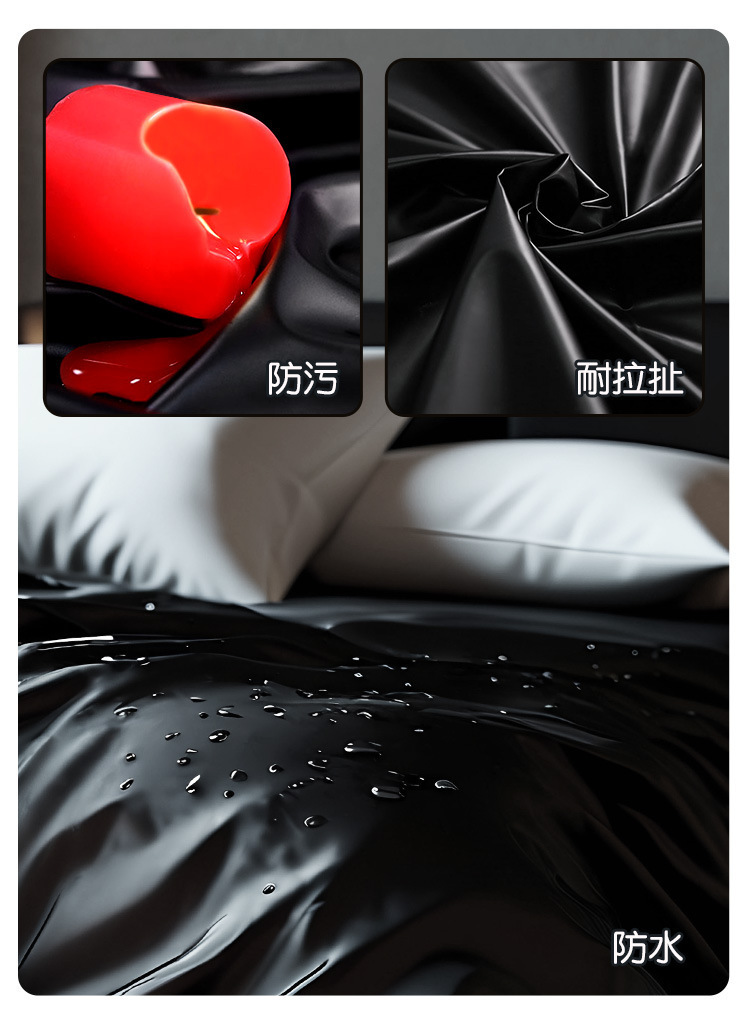 Mystery Waterproof Bed Sheet, Thin Washable Urine-Proof Mattress Protector for Adults — detail image 14
