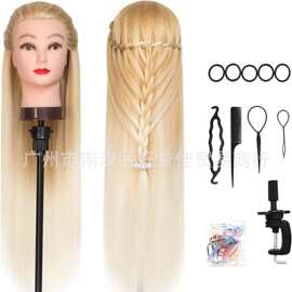 Mannequin Head 100%合成纤维美容人体模型头练习头Training Head