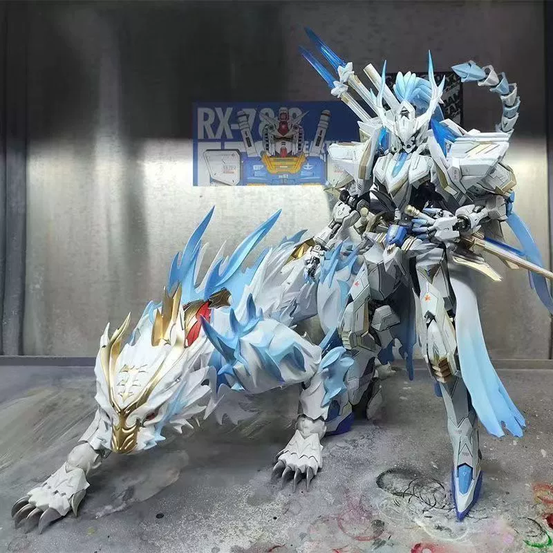 Cao Ren Ao Bing Lu Bu Baixue Ji собранная модель мотоцикла, ядерный единорог и другие случайные кроссборочные детские прямые продажи