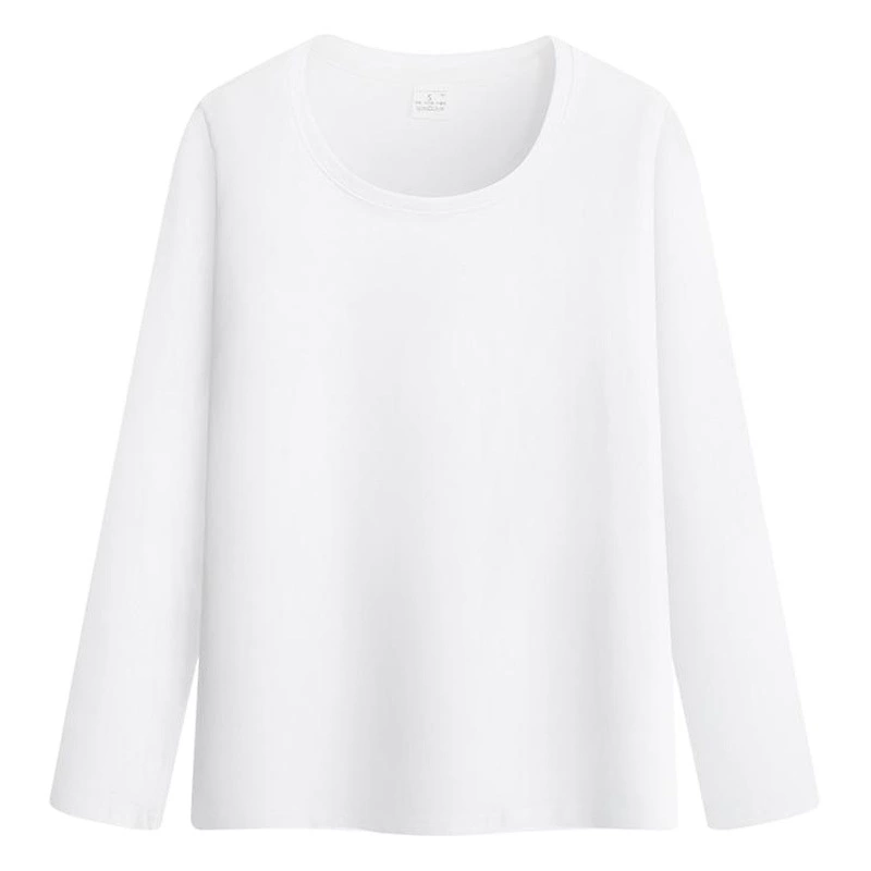 Черная утолщенная рубашка для женщин, Осень-зима, новая футболка с длинными рукавами на флисовой подкладке, приталенная теплая футболка больших размеров, доставка с топом