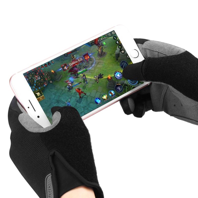 GIYO bicycle gloves mountain bike touch screen gloves windproof warm men's and women's autumn and winter gloves S-05 riding supplies