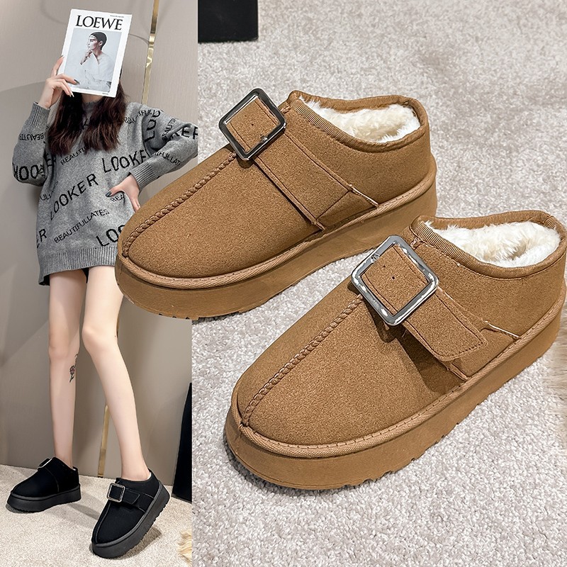 Winter fleece keep warm boots platform, plus size, 2024 years