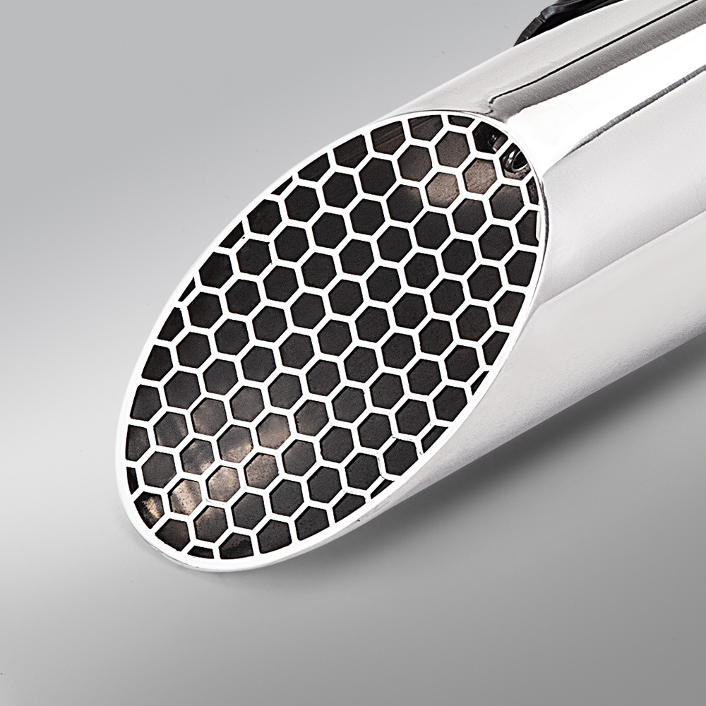 Xsr700 Mt07 R7 Stainless Steel Tail Section Muffler Exhaust Pipe with Aluminum Alloy Anti-Scald Cover 2014-2026