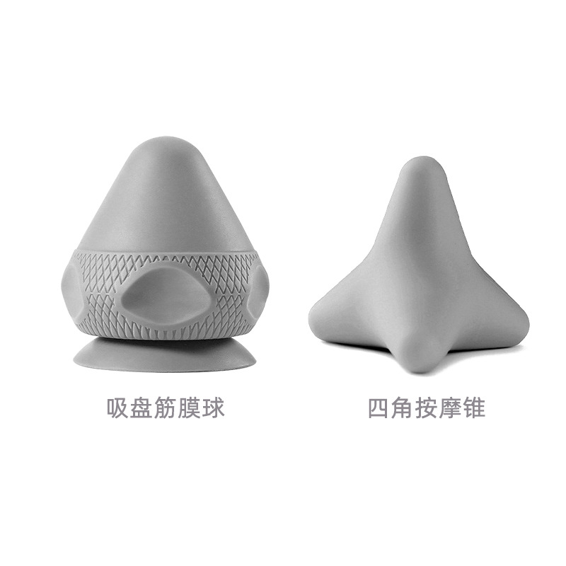 Cuatro esquinas masajeador masaje cono dedo prensa molienda pulgar masaje equipo dedo forma masajeador dedo masaje