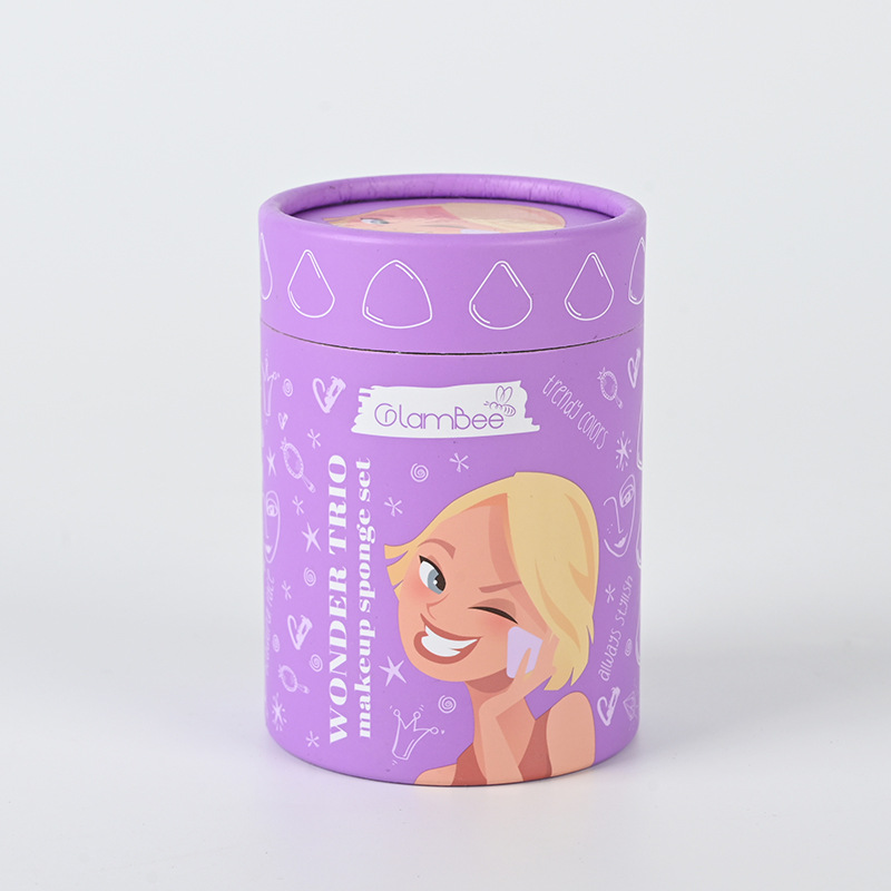 彩色花茶纸罐食品圆筒包装盒印刷牛皮纸茶叶罐书画纸筒可印logo