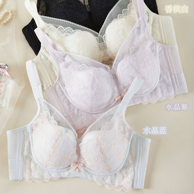 Crystal Companion 9535 Large Bust Minimizing Bra for Women, Breathable Adjustable Lace Cup Bra Crystal Companion 9535 Large Bust Minimizing Bra for Women, Breathable Adjustable Lace Cup Bra