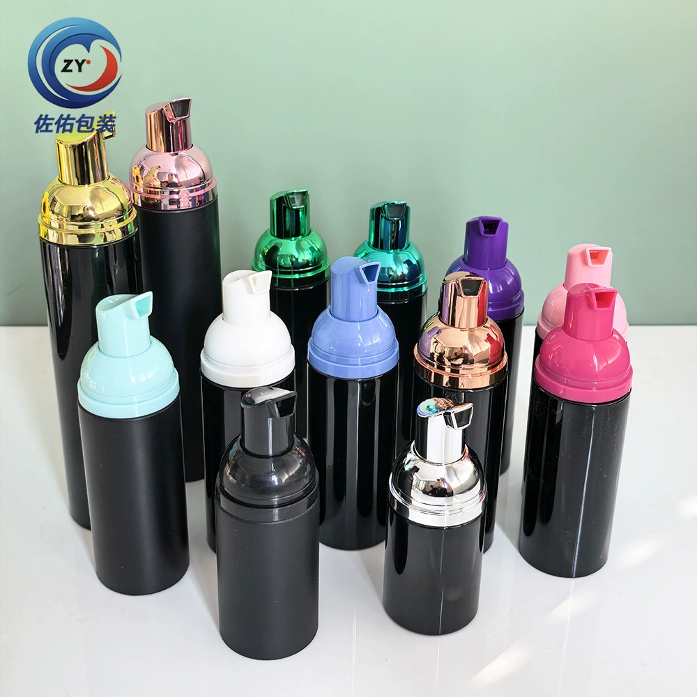 Черный пузырчатый мусс бутылка 30/60/80/100ml для чистки ресниц дезинфицирующее средство для рук
